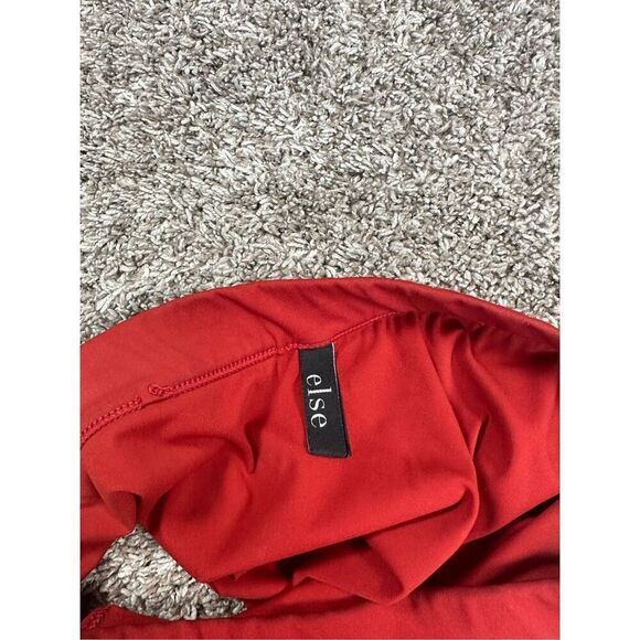 Else Mare High Waist Bikini Swim Bottoms Paprika Red Women’s Size 6 Beach Summer - Picture 6 of 9